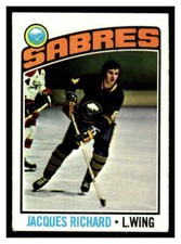 1976 Topps #8 Jacques Richard