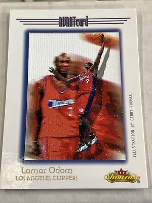 2000-01 Fleer Showcase Avant Card Avantcard 13 Lamar Odom Clippers