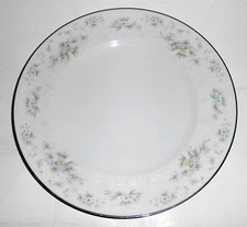 Noritake Porcelain China Patience w/Platinum Dinner Plate