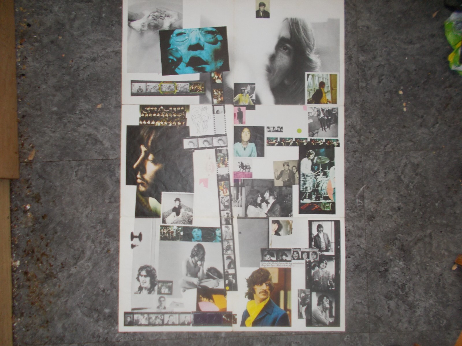 EX UK APPLE MONO DOUBLE LP THE BEATLES "THE BEATLES " (THE WHITE