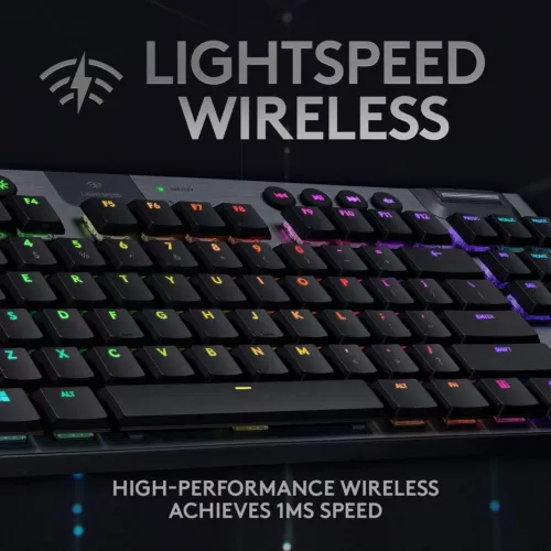 Logitech G915 TKL Lightspeed Wireless RGB Mechanical Gaming Keyboard Clicky
