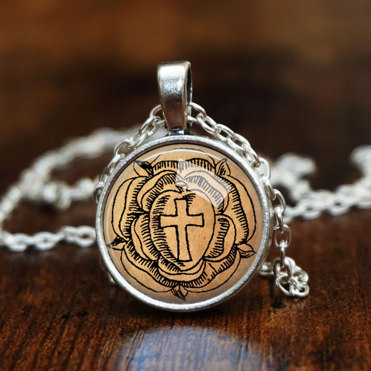 Rosicrucian pendant 2024