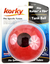 Korky No 425 Tank Ball Fits Specific Kohler Eljer Toilets