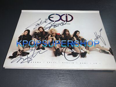 EXID 2nd Mini Album Ah Yeah Autographed Signed CD Photobook Great