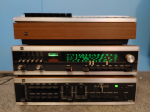Extremely Rare 3-Piece Vintage Dual Stereo Set