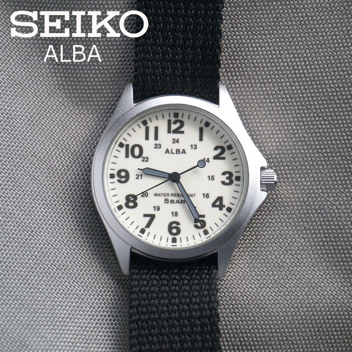 稼働品 SEIKO ALBA キャプテン翼 W620-4100 ブルー 稼働品 SEIKO ALBA