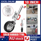 Jockey Wheel 10" Inch Swing Up Rubber Wheel 1000kg Caravan Boat Trailer