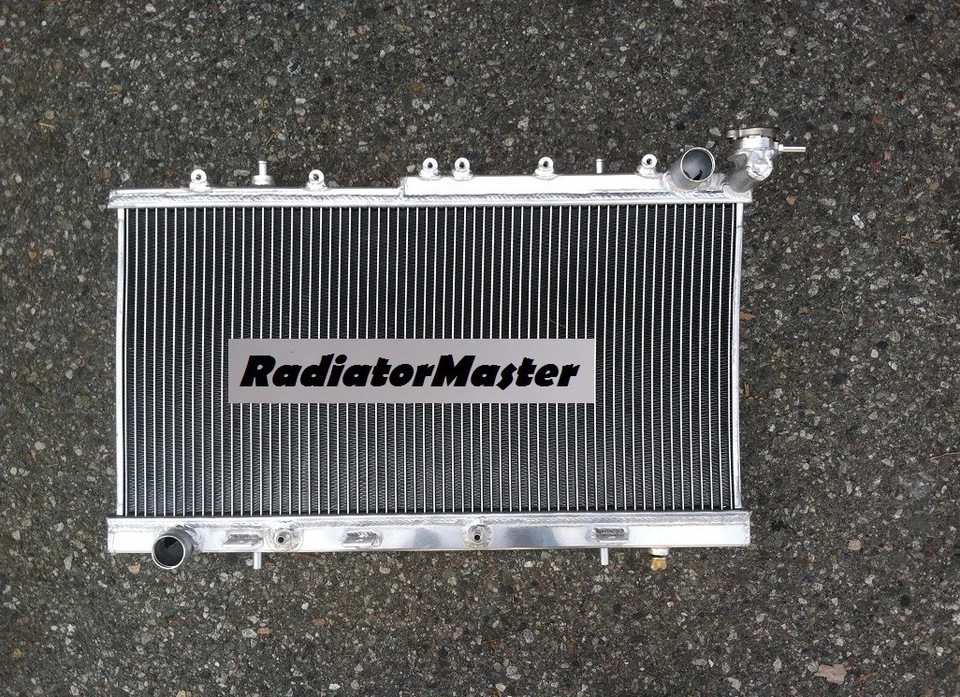 RADIADOR DE ALUMINIO PARA NISSAN SENTRA 1991-1999 + Cubierta y ventilador manual solamente Foto 3 de 4