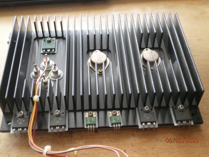 PNP 2SB538/2SB897/NPN 2SD1210/PNP 2SB727/2SB1099/4 DIODES IR 6M20 /AMP FULL SET