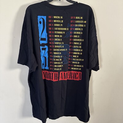 GUNS N' ROSES 2023 LAハリウッドボウル公演限定Tシャツ 新品 Guns N' Roses 2023 North America Tour Shirt RARE Size 3XL