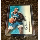 SkyBox 1996-97 Skybox Premium Autographics Glen Rice Hornets #1 Black Ink AU