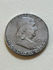 1963 Franklin Half Dollar 50C Philadelphia Business Strike  90% Silver