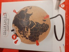globe terrestre en liège NEUF