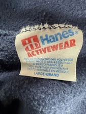 Vintage 90s Streetwear Mens XL Distressed Paw Print Sweatpants Joggers Blue USA