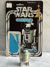 Vintage 1977 Kenner Star Wars Artoo-Detoo R2-D2 Loose 12-Back Card Decal Wear HK