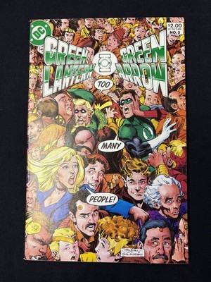 GREEN LANTERN GREEN ARROW NO 3 DC COMIC BOOK DECEMBER 1983 COMICS ART ONEIL ADAM