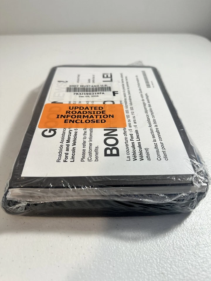 Ford Mustang 2007 Owners Manual Sealed - Image 2 of 3