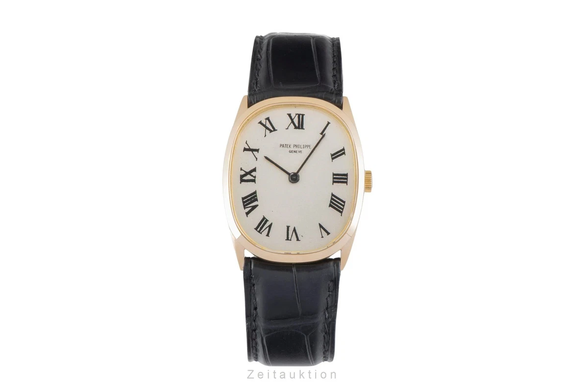 Patek Philippe Ellipse d ́Or 18K (0,750) Oro Cuerda Manual Hombre Ref 3546 Vintage