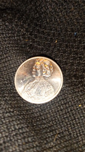 Seltene Jovita Idar Quarter 2023 D Prägefehlermünze mit Lesung "In Cod We Trust" - Bild 4 von 5