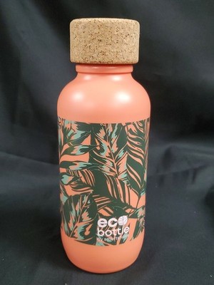Smartshake Eco Bottle Made In Sweden  Plant Based Materials 22oz Coral Leaves