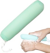 Long Handle Bath Brush, Anti-Slip Curve Handled Bath Body Brush, Ba