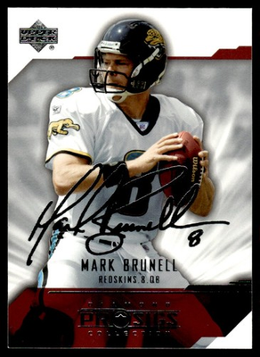 #ad 2004 UD DIAMOND PRO SIGS MARK BRUNELL #88 WASHINGTON REDSKINS 4202 $1.49