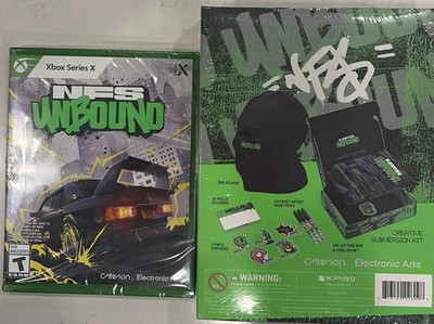 Need For Speed Unbound Collector s edition Set- XBOX SERIES X_NEW SEALED