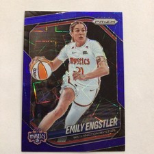 2025 Panini Prizm WNBA - Emily Engstler #84 Blue Velocity Prizm