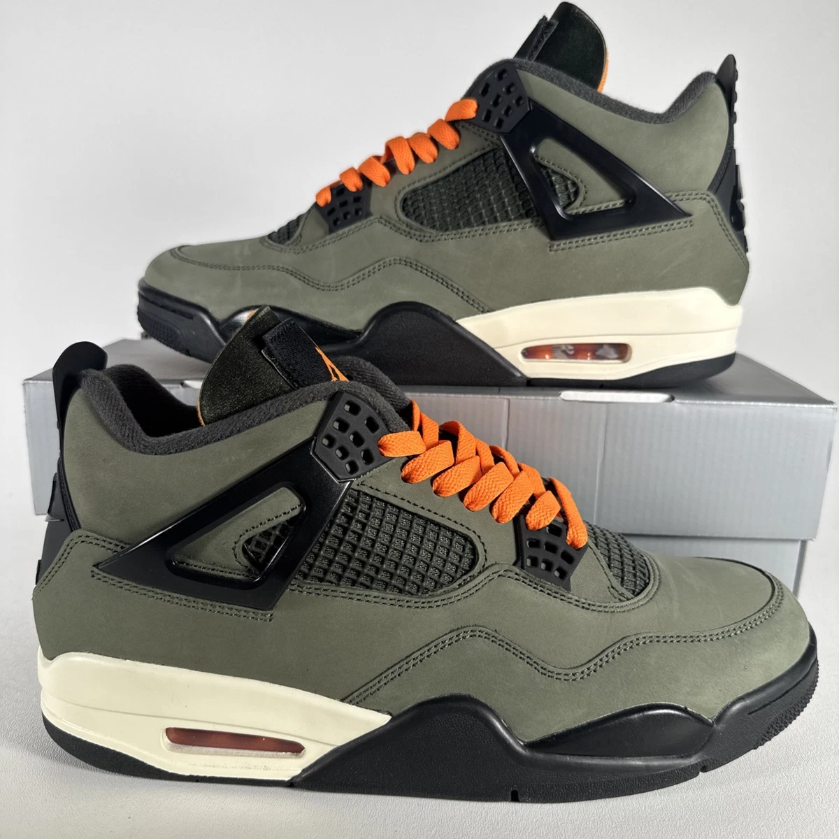Undefeated x Air Jordan 4 Retro 2025 Green for Sale | Authenticity