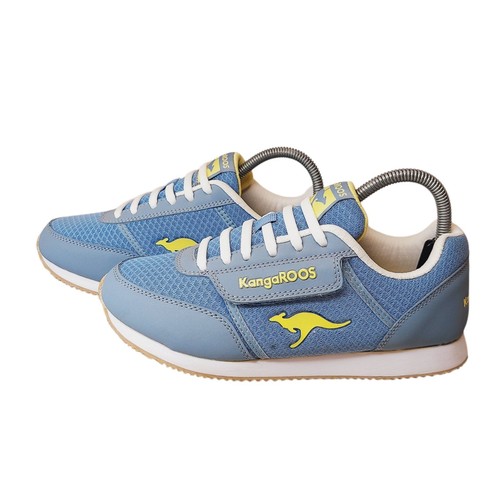 KANGAROOS Signature Pocket Pass Women's Size 7.5 Blue / Yellow Sneakers 166042 - Imagen 5 de 14