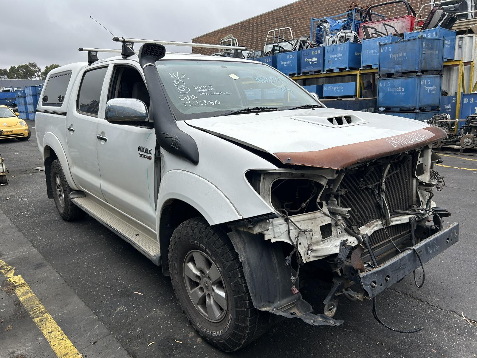 Toyota Hilux Right Rear Head Rest KUN26 03/2005-06/2011 - thumbnail 5