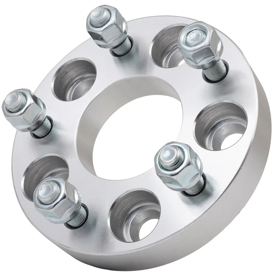 2 peças 1" 5x4.5 adaptadores de roda 5x110 5x114.3 12x1.5 compatível com Chevy HHR cobalto Malibu - Imagem 3 de 4
