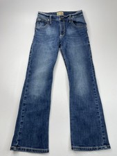 Wrangler 20X Bootcut Denim Jeans Boys 18 Regular 28x30 Adjustable 42BWXMD