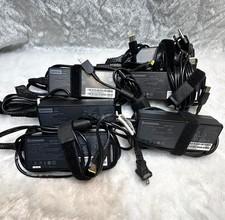 GENUINE LOT OF 6 Lenovo 90W 20V YELLOW SQUARE Power Adapter ADLX90NCC2A ADP-90XD
