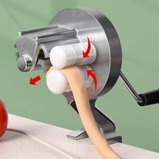 Manual Cavatelli Macaroni Pasta Maker, Macaroni Noodle Pasta Press Machine