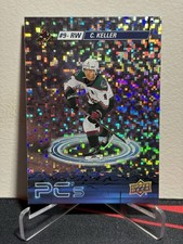 2023-24 Upper Deck Series 2 Hockey CLAYTON KELLER #PC-3 PC’s SPARKLE SP
