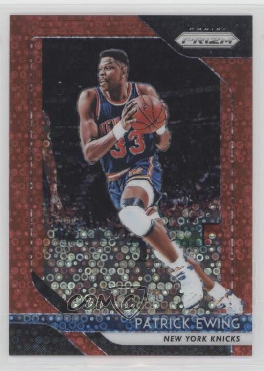 2018-19 Panini Prizm Fast Break Red Prizm 76/125 Patrick Ewing #105 HOF 6d7