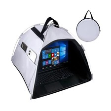 Universal Laptop Sun Shade and Privacy Foldable Shield Working Outd... Fast Ship