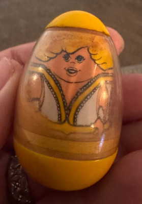 Vintage 1977 Hasbro Weebles Wobble Circus Tight Rope Acrobat Figure