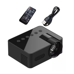 YT100 Portable Projector 1080P HD 16:9 1.6:1 LED Home Wireless Compact Projector