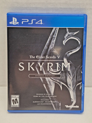 Sony Playstation 4 PS4 Skyrim The Elder Scrolls V 5 Special Edition Complete Map