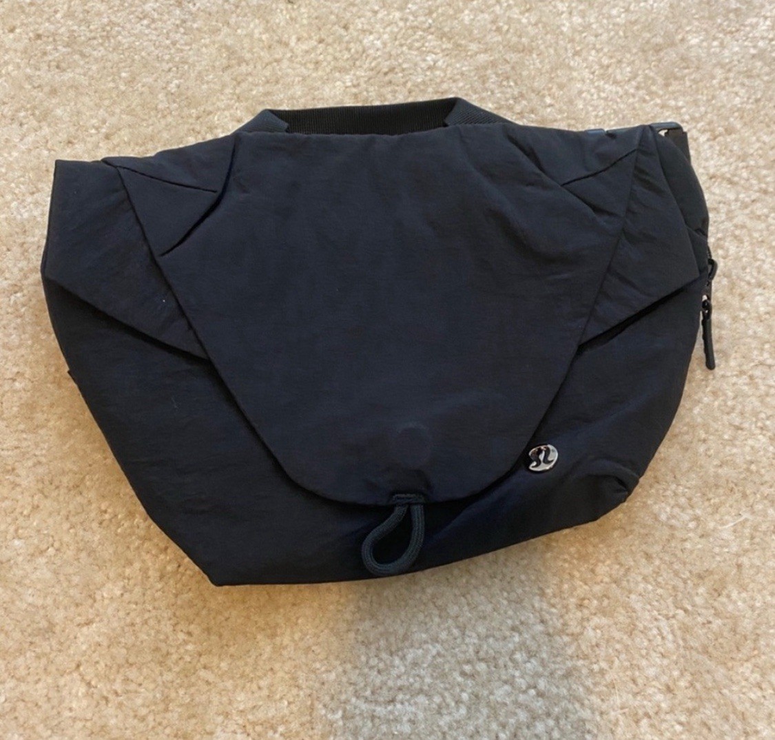 Lululemon curved crossbody bag