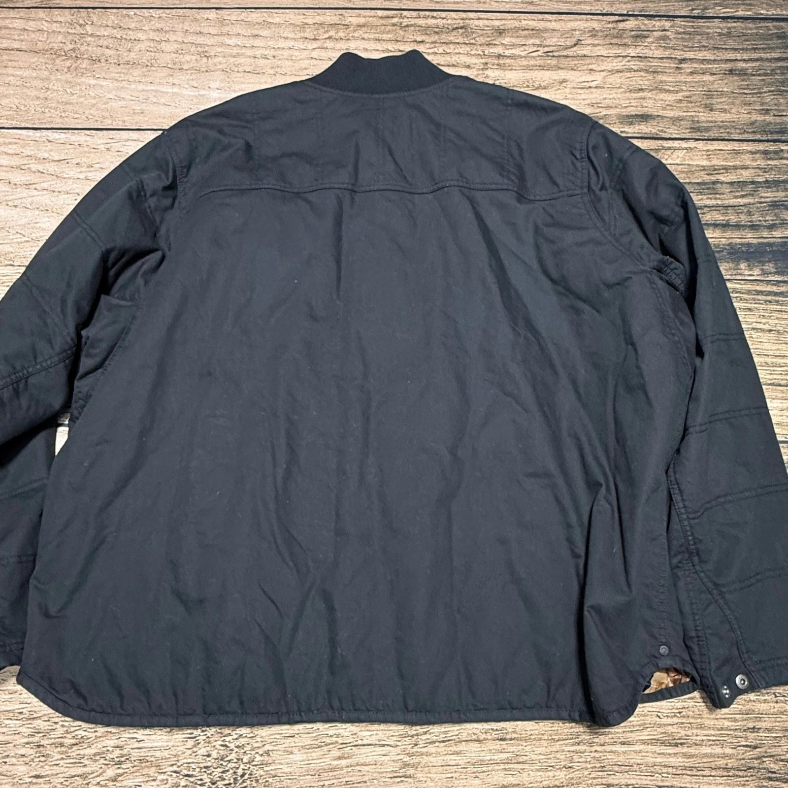 Alaskan Hardgear Jacket Mens 2XL Black Thermore Work Bomber Duluth Trading Co - product detail image 6