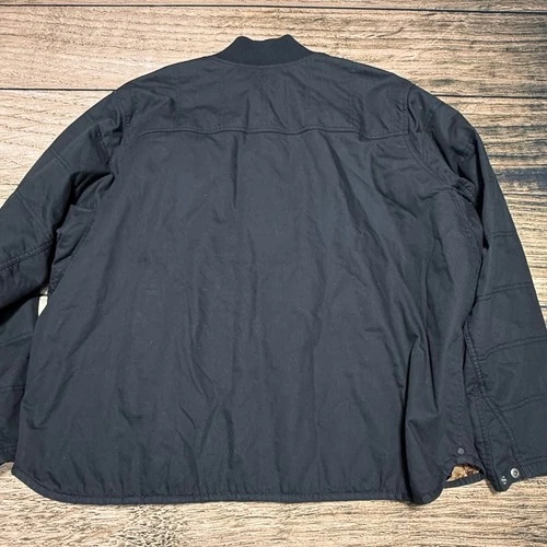 Alaskan Hardgear Jacket Mens 2XL Black Thermore Work Bomber Duluth Trading Co image 6