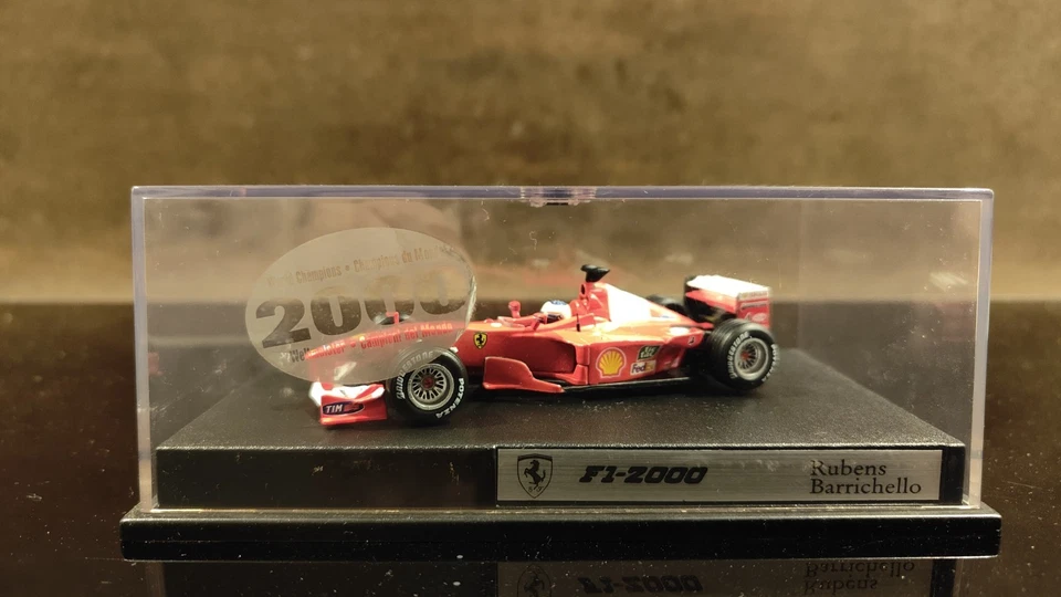 Hot Wheels Ferrari F1 2000 1:43 Rubens Barrichello – Auto Diecast da Collezione - Immagine 4 di 4