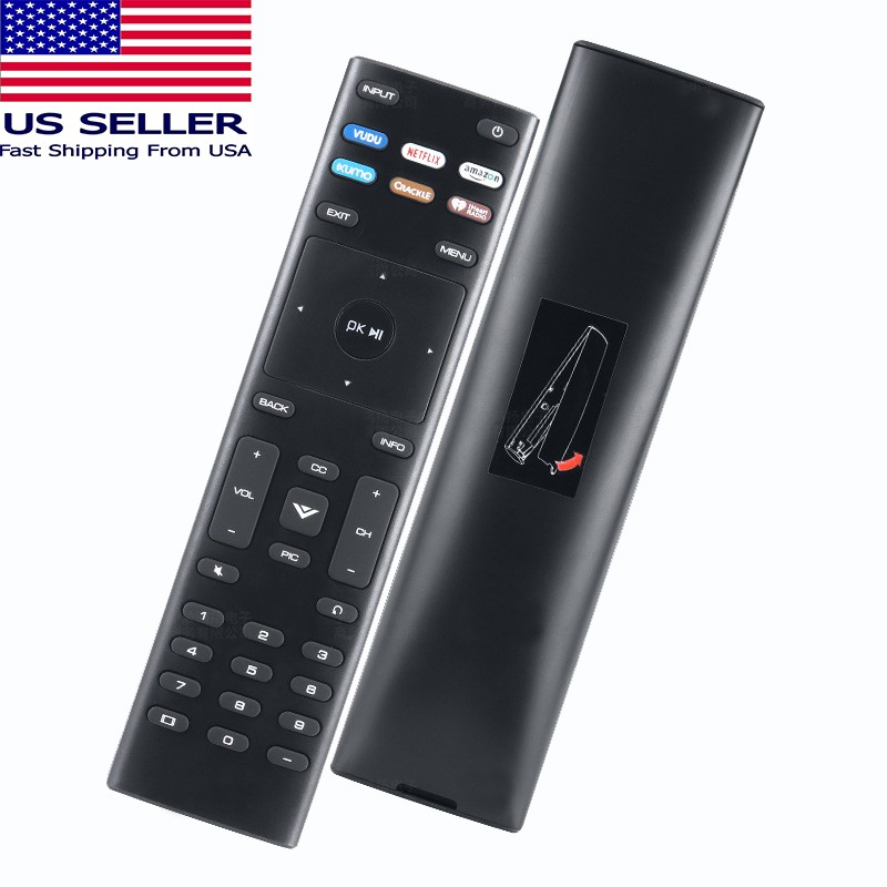 New XRT136 for Vizio Smart TV Remote Control with VUDU Netflix Amazon 6 Keys
