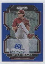 2022 Panini Prizm Draft Picks Blue 45/99 Bryce Hubbart #PDP94 Auto 0gr
