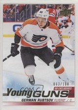 2019-20 Upper Deck Young Guns UD Exclusives 63/100 German Rubtsov #486 k4r