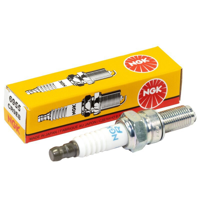 4 x NGK 6955 Spark Plugs CR9EB Genuine Set
