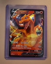  Pokémon Charizard V 019/189 Darkness Ablaze .
